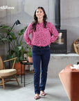 Vera Straight Jean in Dark Indigo