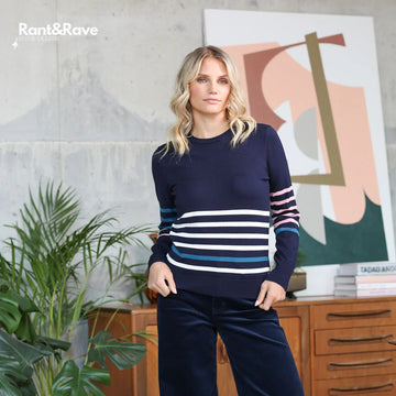 Winslet Jumper in Navy