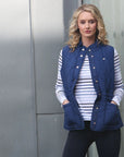 Relax & Renew Kimberley Long Sleeve Tee Blue