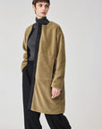 Divorta Long Sherpa Jacket in Elmwood