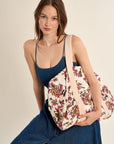 Tote Bag in Floral Print