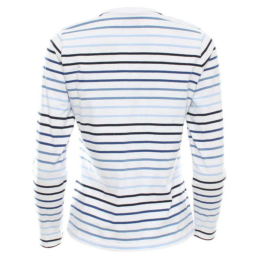 Relax & Renew Kimberley Long Sleeve Tee Blue
