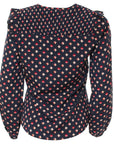 Taya Top in Navy