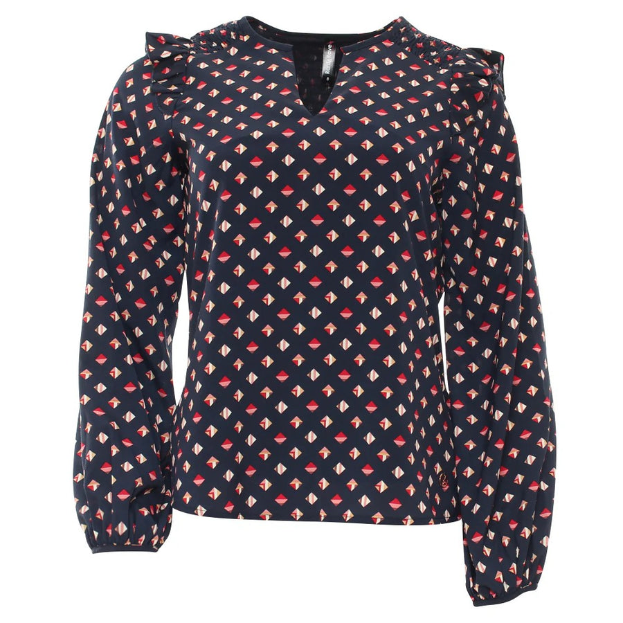Taya Top in Navy