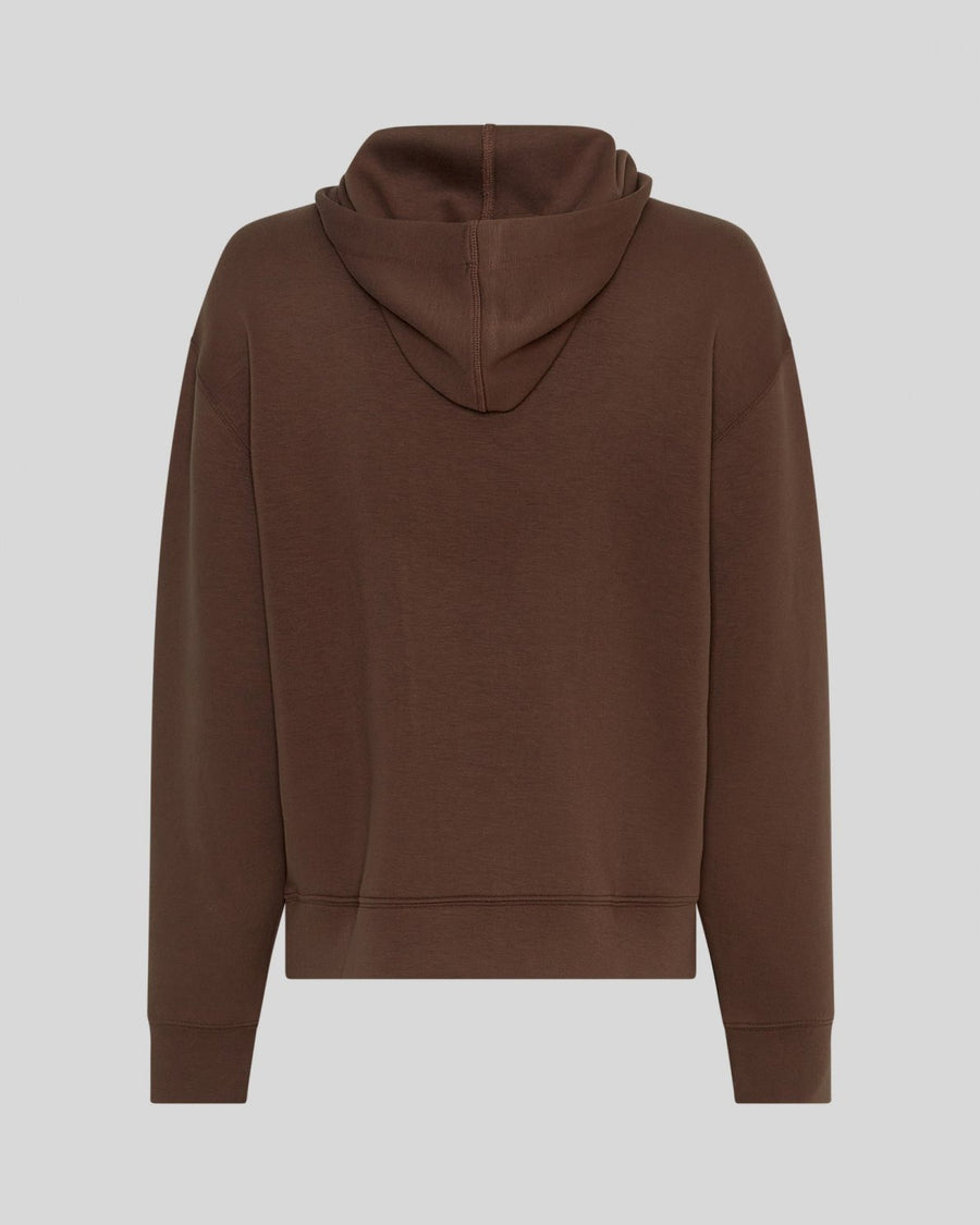 Ima Q Logo Hoody in Slate Black