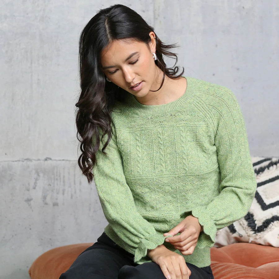 Adalyn Jumper in Green