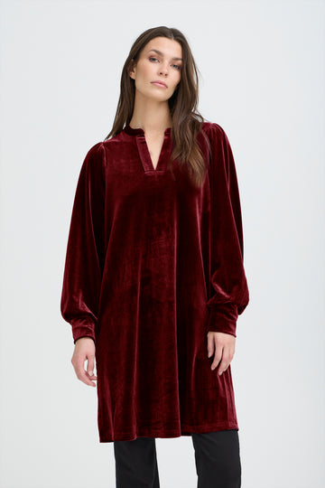 Barbara Dress in Fig