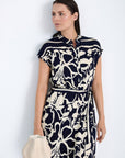 Abstract Print Dress