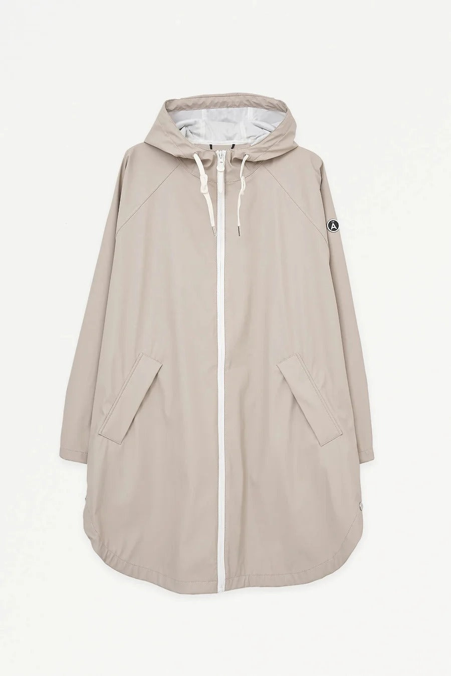 Sky Raincoat in Stone Grey