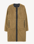 Divorta Long Sherpa Jacket in Elmwood