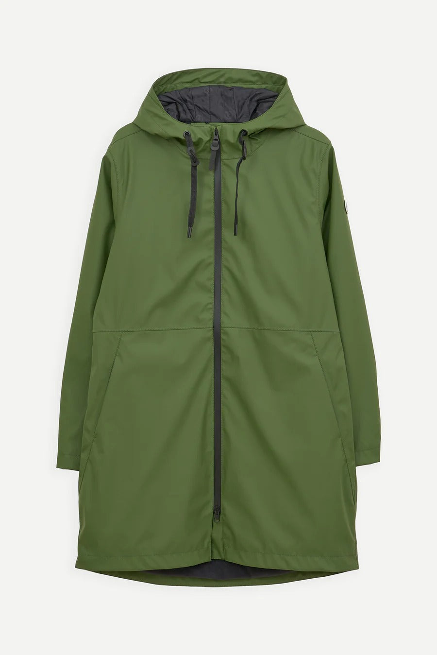 Vand Waterproof Coat in Bronze Green