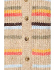 Abena Striped Cardigan