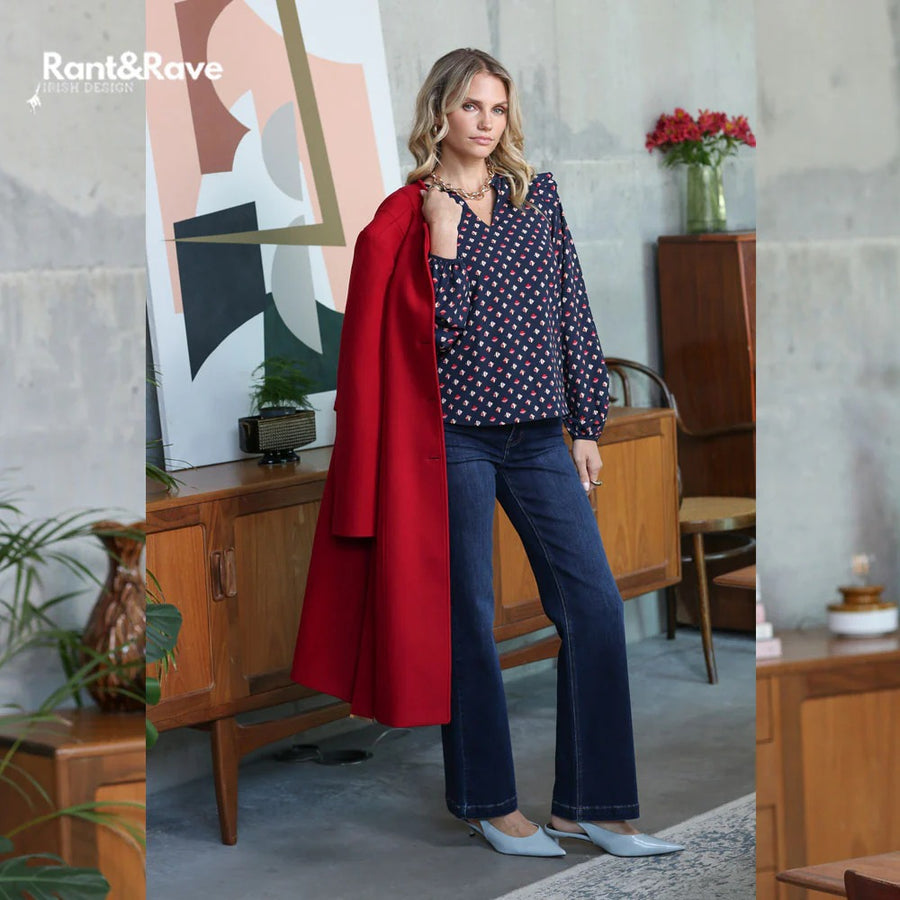 Sherry Wide Leg Jean Dark Wash