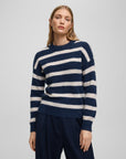 Festina Hope Pullover in Sky Captain and Oatmeal