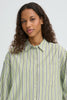 Luca Shirt in Green Stripe