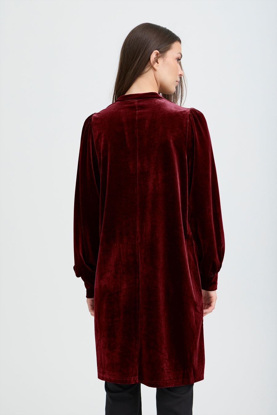 Barbara Dress in Fig