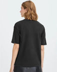 Peonie T Shirt in Black