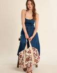 Tote Bag in Floral Print