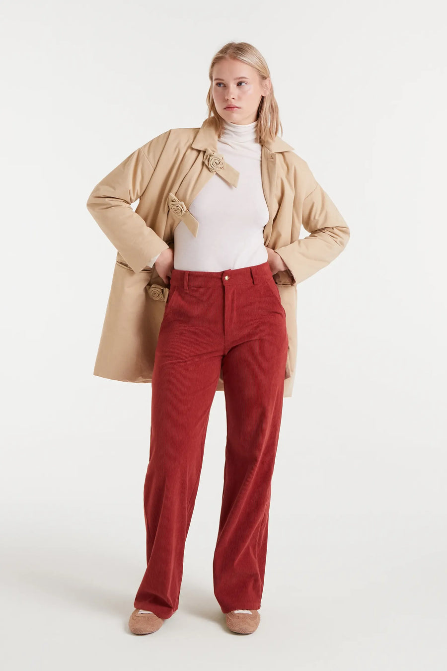 Brown Corduroy Trousers