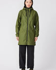 Vand Waterproof Coat in Bronze Green