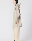 Sky Raincoat in Stone Grey