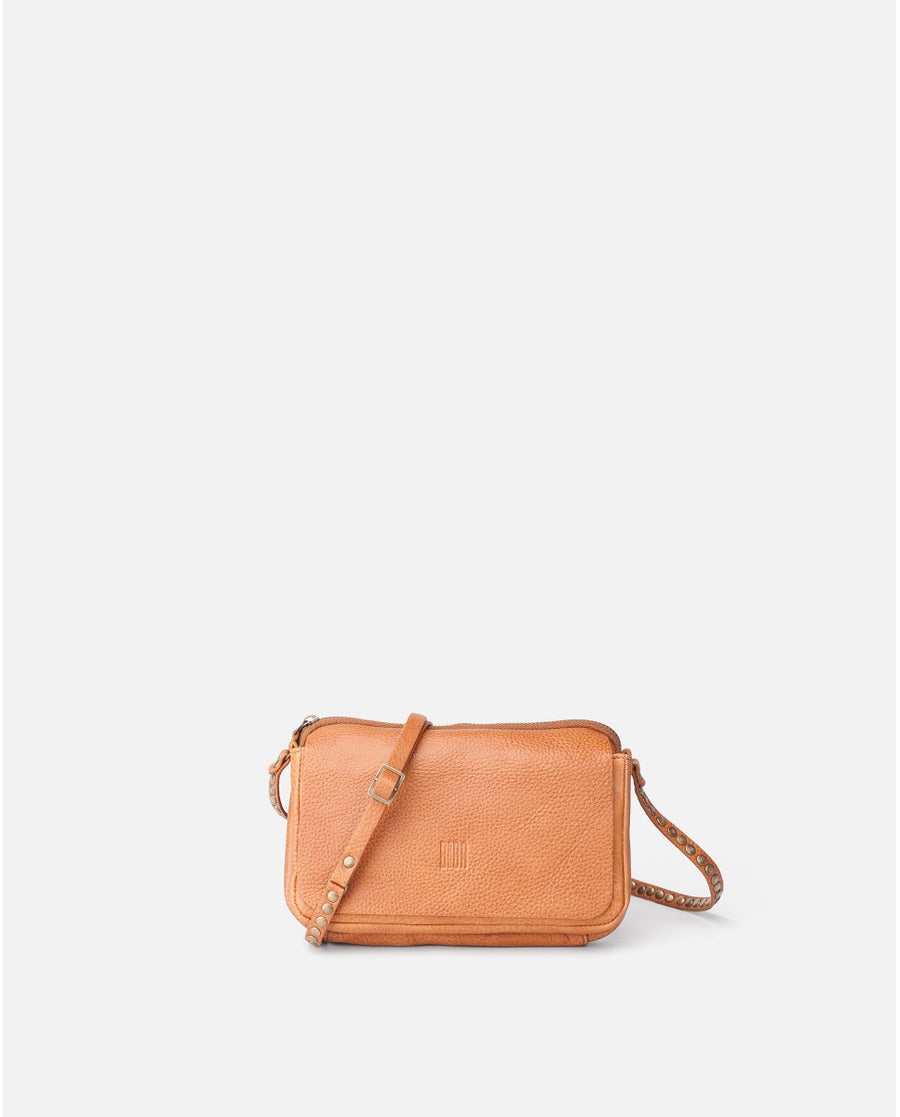 Leather Cross Bag BIBA Brewton in Tan