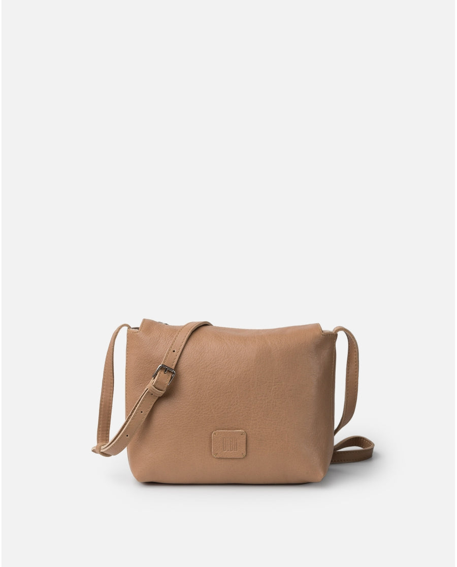 Leather Cross Bag BIBA Chester TB Rectangular in Cinnamon
