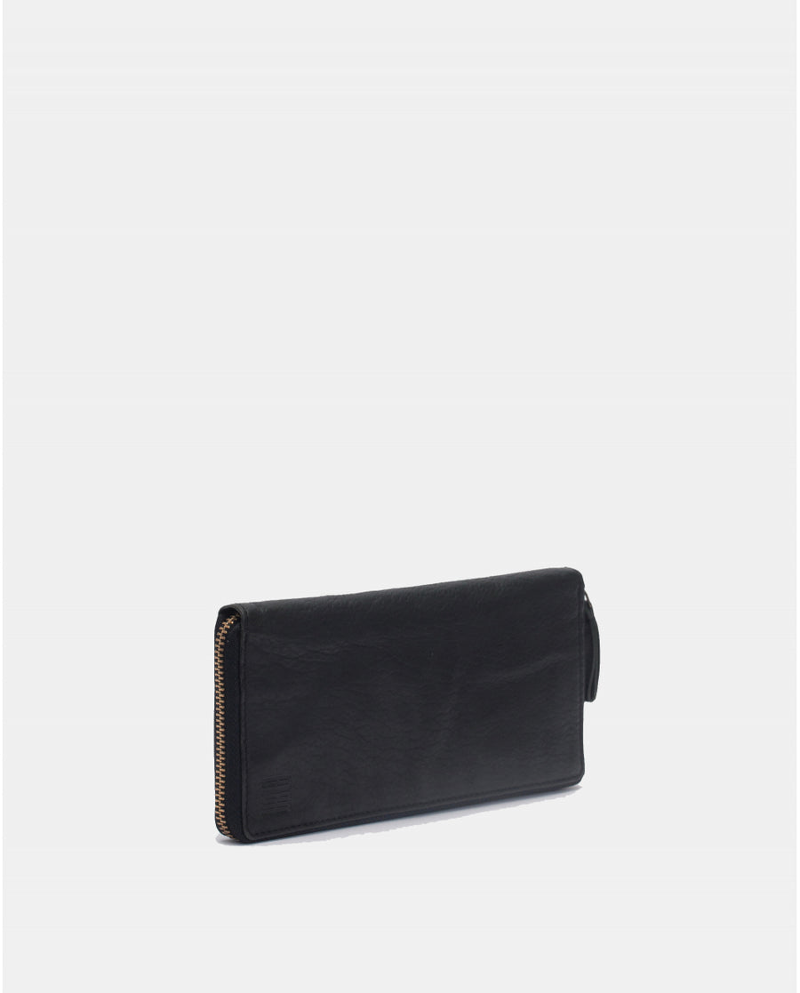 Leather wallet BIBA Boston in Black