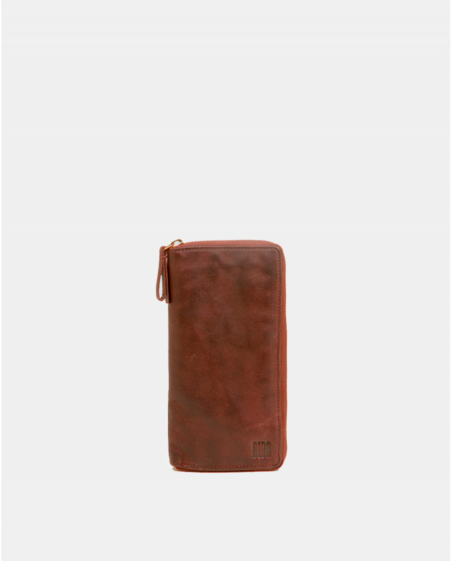 Leather wallet BIBA Boston in Tan