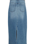 Twiggy Skirt in Light Blue Washed