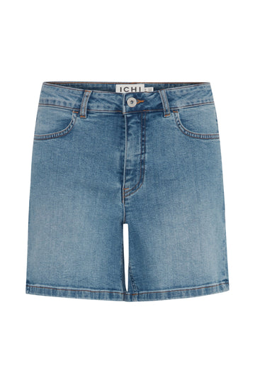 Twiggy Denim Shorts in Light Blue Washed