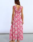 Long Flowing Printed Dress