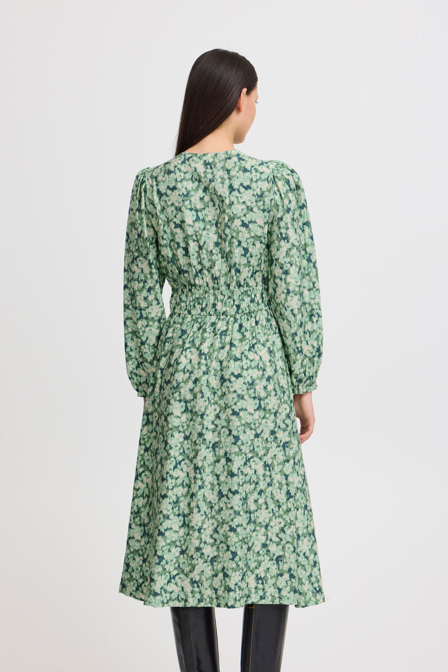 Uniqua Tea Dress in Ming Flower