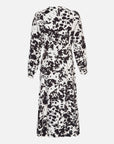 Karalynn Dress in Black Animal Print