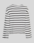 Kemba Bahara Pullover in Ice with Black Stripes