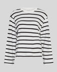 Kemba Bahara Pullover in Ice with Black Stripes