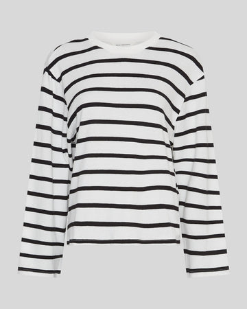 Kemba Bahara Pullover in Ice with Black Stripes