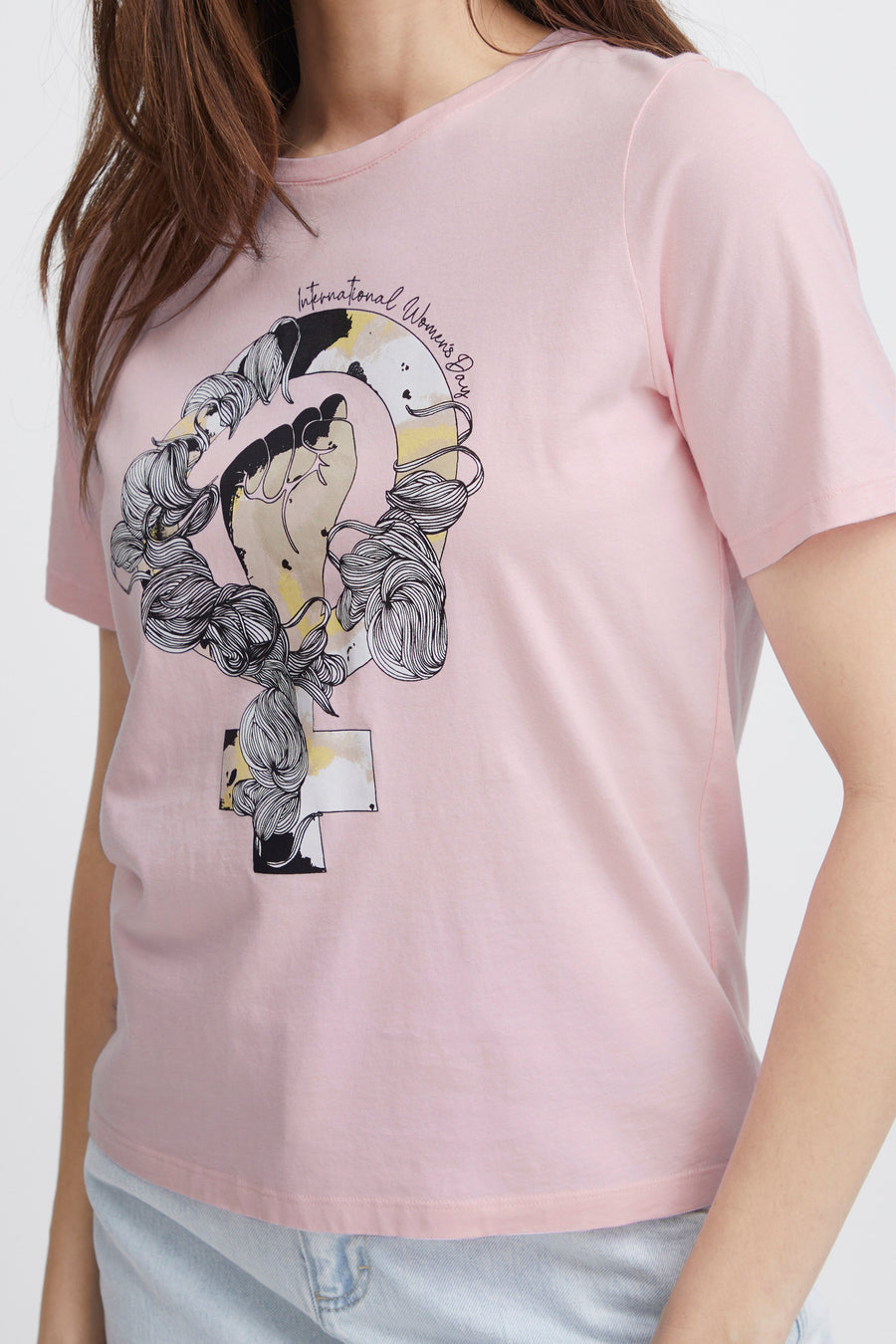 International Women's Day T-shirt in Pink