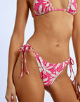 Bikini Bottom in Pink Caracol Pattern