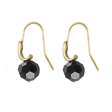 Mini Gold Safety Pin Earrings