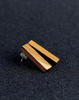Rectangle Stud Earrings