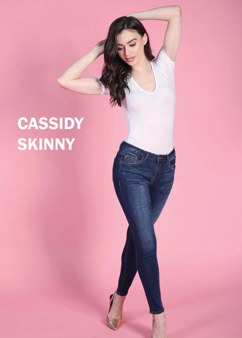 Cassidy Skinny Jean in Dark Wash