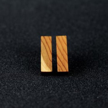 Rectangle Stud Earrings
