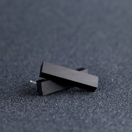 Rectangle Stud Earrings